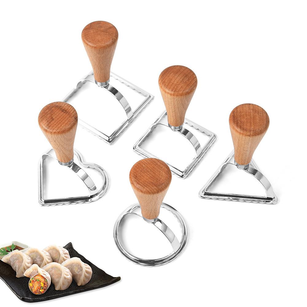 Ravioli Cutter Pastry Press Mold Dumpling Lace Embossing Device Ravioli Maker Mold Ravioli Stamp Cookie Mold Kitchen Baking Tool