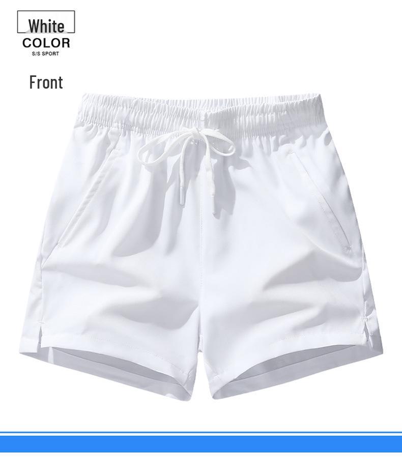 Ice Silk Summer Loose Sports Shorts for Men & Women - Casual Outdoor Beachwear