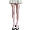 Sweet Elegant Women Thigh High Stockings Fashion Thin Hollows Long Tights Women Half Leg Tube Stockings Girl Garter Socks