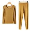 Ropa interior térmica de otoño e invierno Trajes para mujer Body para mujer Tops de invierno ajustados Camisas base Ropa fina para mujer