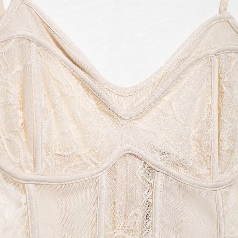 Kaslead New Arrival Women's Clothing Fashion Style Fashion Lace Corset Tops 1131344 942