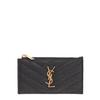 Monogram Zipper Women's Card Wallet 607915 BOW01 1000