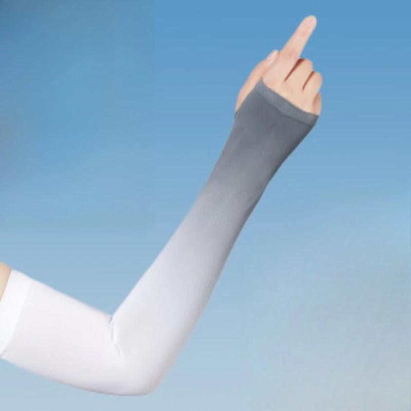 

1Pair Sun Protection Sleeves UV Cooling Arm Men Women Sports with Thumb Hole for Driving, Golfing, Fishing, Cycling, Hiking