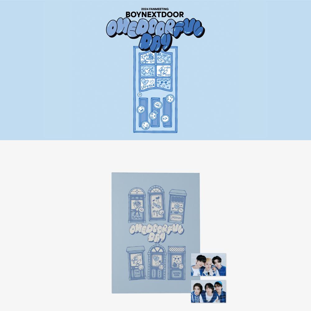 

BOYNEXTDOOR 2024 Fanmeeting ONEDOORful Day Фотокарточка Папка-переплет