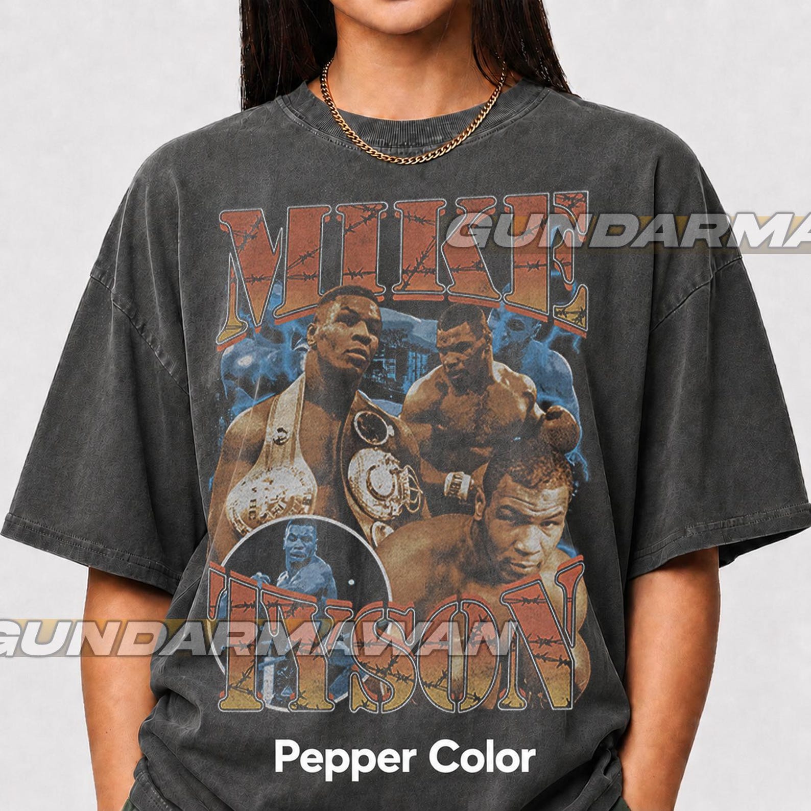 Mike Tyson Iron Boxer T-Shirt, Boxing T Shirts, Mike Tyson Vintage Tee, Mike Tyson Rap Tee Bootleg, Retro Mike Tyson Champion Tshirt FD 3XL