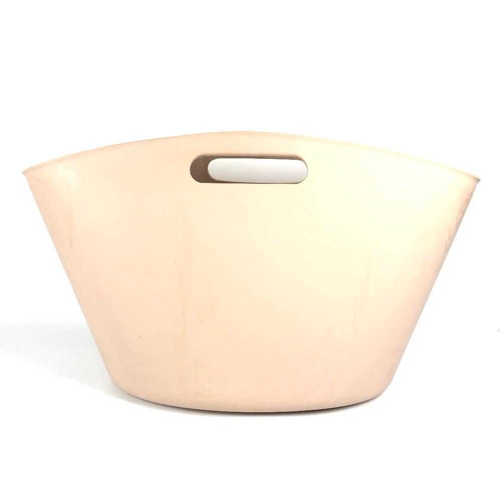 GUCCI 511261 Bucket Bag Logo Laundry Bag Bag Hand Bag rubber Beige