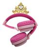Lexibook Illuminated Wireless Headphones, Disney Princess Design, 3-Way Connection (Wired, Wireless, MicroSD Card), HPBT015DP, Authentic