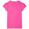 T-shirt pour enfants rose foncé 92/104/116/128/140