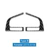 Real Soft Carbon Fiber Interior Trim Accessory for Subaru Forester 2016 2017 2018 Steering Wheel Center Button Sticker