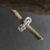 Серебряное кольцо с фианитами 0.32ct, вес изделия 2,27 гр (2197669)