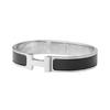 HERMES Clic HHClic H Bangles Unisex Matte Black H703203FB01