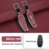 NEW Zinc Alloy Leather Car Remote Key Case Cover For BYD Atto 3 Han EV Dolphi Tang Dm Qin PLUS Song Pro MAX Yuan Accessories