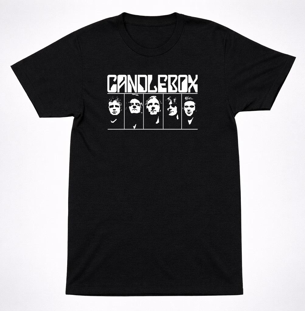 Candlebox Band Members Shirt 90s Grunge Alternative Rock Band Classic Black Tee XL