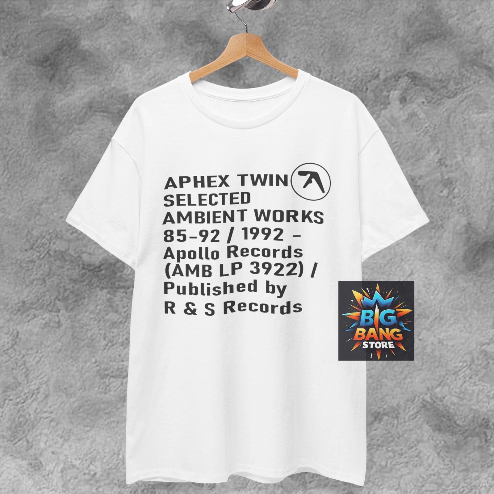 Футболка Aphex twin ambient works records, Унисекс футболка S