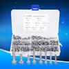 410PCs Self Tapping Screw Hardware Mixed Set Mini Power Tool Accessory Round Head M3  M4  M5