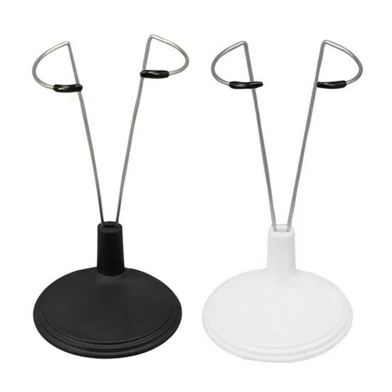 Doll Display Stand Expandable Wire 4-8 Inches Dolls Holder Heavy Duty Universal Action Figure Display Rack Doll Accessories