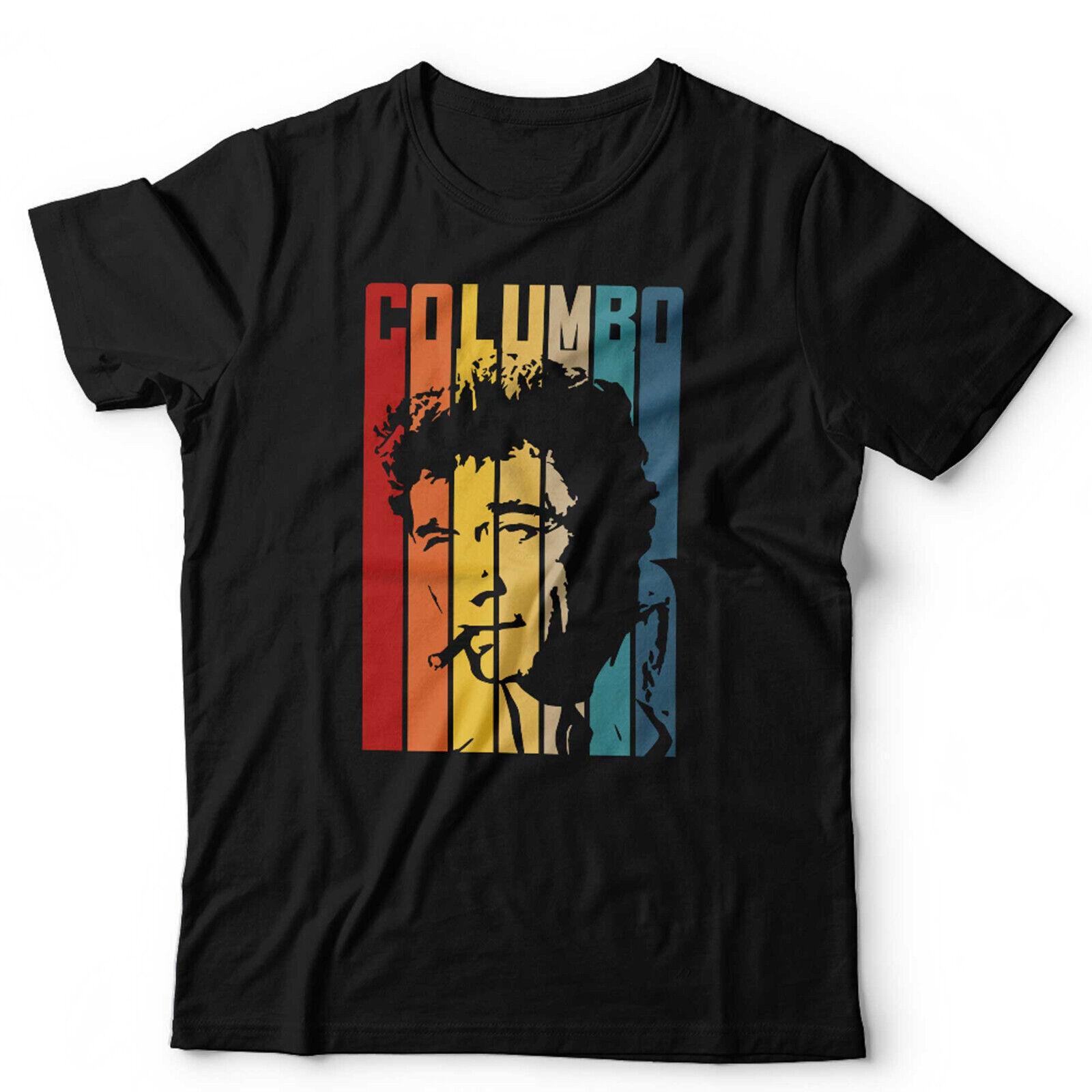 Columbo Tshirt Retro Unisex & Kids Vintage Crime Drama Peter Falk Lieutenant S разноцветный