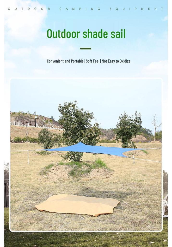 4x5 Sun Shade Sail - 420D Oxford Polyester, UV Protection, Garden Rainproof