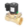 Electric Solenoid Valve Diaphragm Type Straight Pull for Water Air Gas G1‑1 2in 2W41‑40GBNDC12V