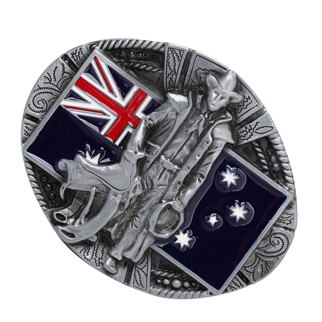 Alloy Celtic Pattern Belt Buckle Vintage Western Buckle Cowboy Classic Men