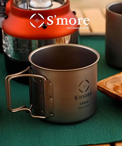 S'more Titanbecher mit Deckel, 550 ml, Silber [Parallelimport]