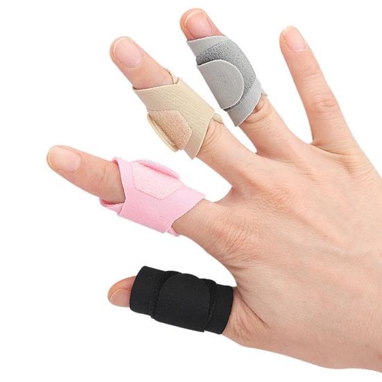 5Pcs Sports Finger Sleeves Adjustable Arthritis Pain Relief Finger Brace Splint Breathable Finger Guard