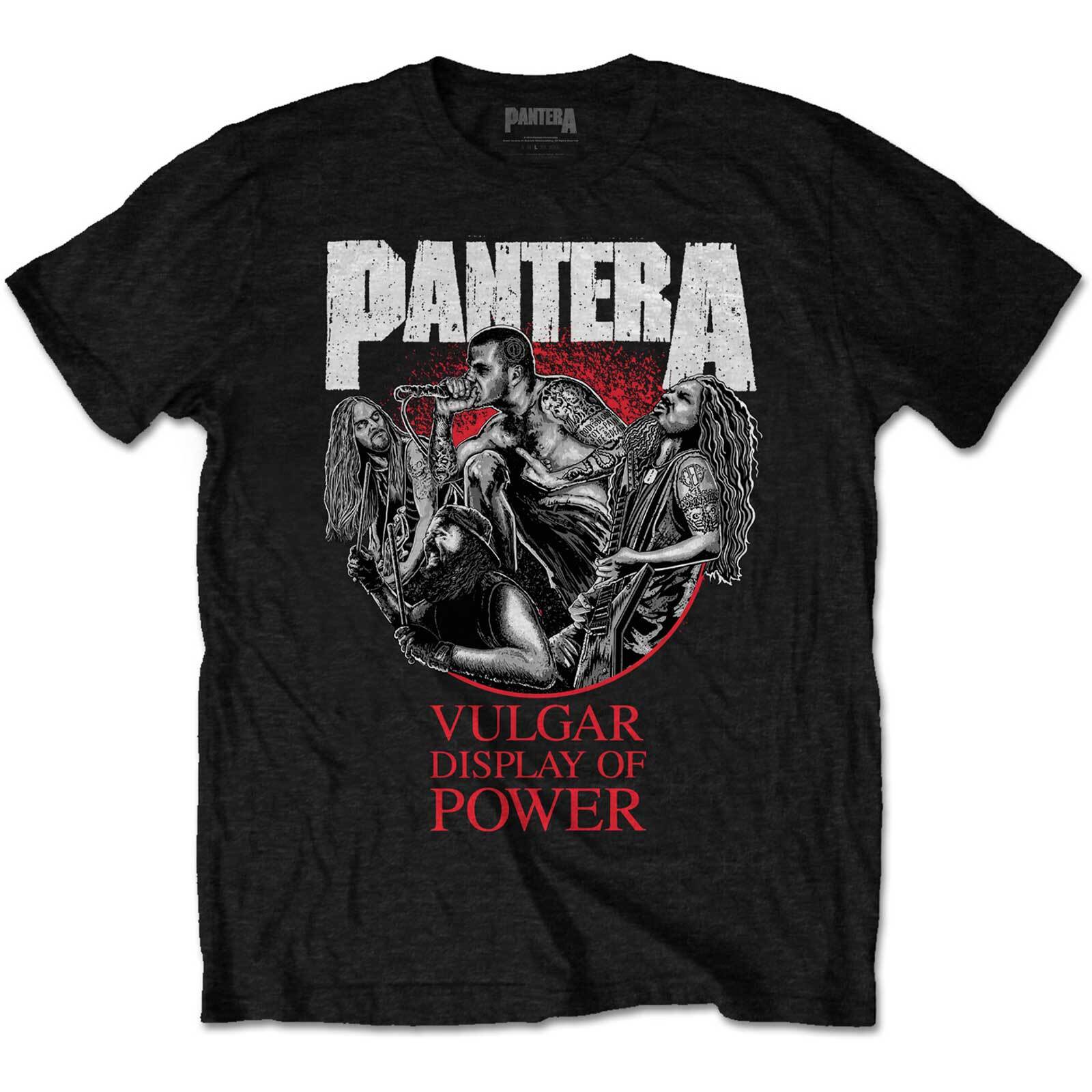 Pantera Unisex T-Shirt: Vulgar Display of Power 30th L