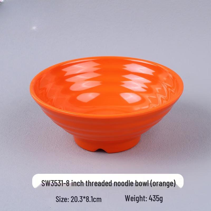 Melamine Anti-Fall Noodle Soup Bowl