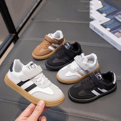 Girls' Sports Shoes Children's Fashion Moral Training Shoes 2025 Autumn New Boys' Running Shoes Versatile Casual Board Shoes Tide
