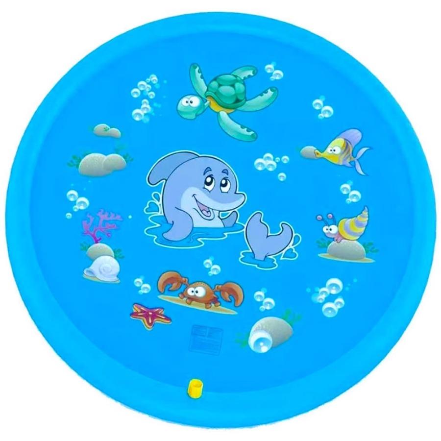 

Сплеск Pad для дітей на відкритому повітрі, водні іграшки, дитячі спринклери, ігровий килимок для заднього двору, літній аквапарк, малюки, подарунки для плавального басейну