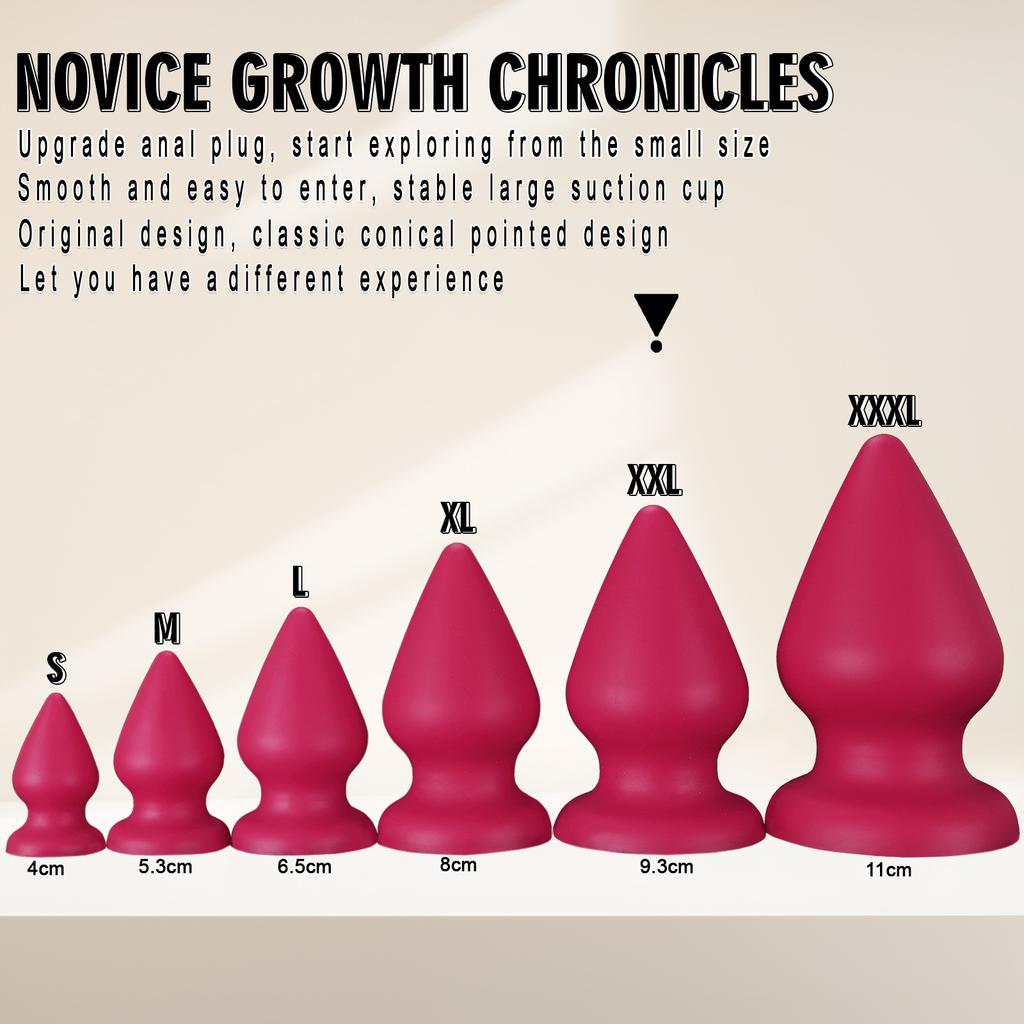 Liquid Silicone Oversized Anal Plug For Men And Women  SM Fist Anal Expansion Device Adult Sex Toy