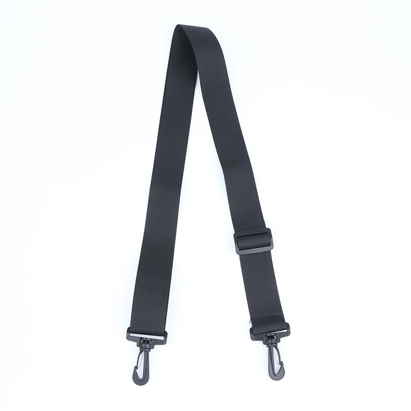 Adjustable Black Nylon Shoulder Bag Strap Durable Replacement Belt for Backpack Luggage Outdoor Hiking Trips A