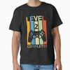 Level 2 Completed Vintage Video Gamer Funny 2 TShirt Made In UsAus Size S2xl