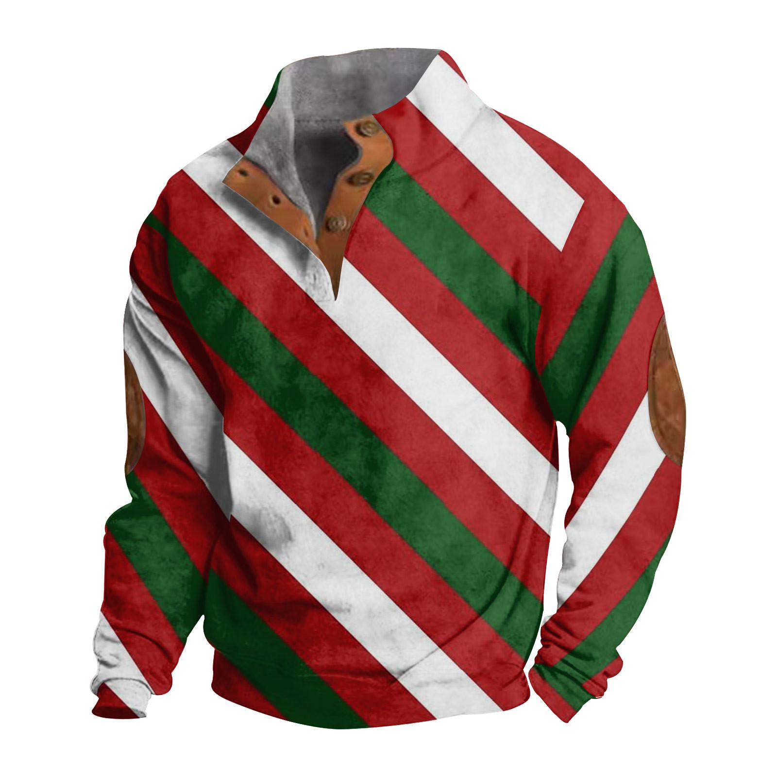 

Мужская толстовка с пуговицами с европейским и американским принтом осень/зима с длинными рукавами L