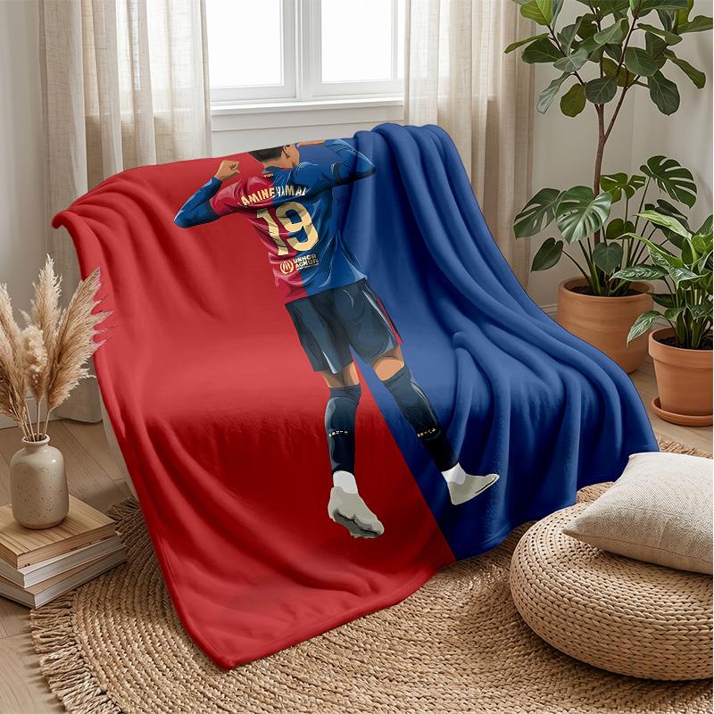 Inter Theme blanket Soft Flannel Blanket Plush Throw Blanket Cozy Sofa Bed Blanket for Home Decor