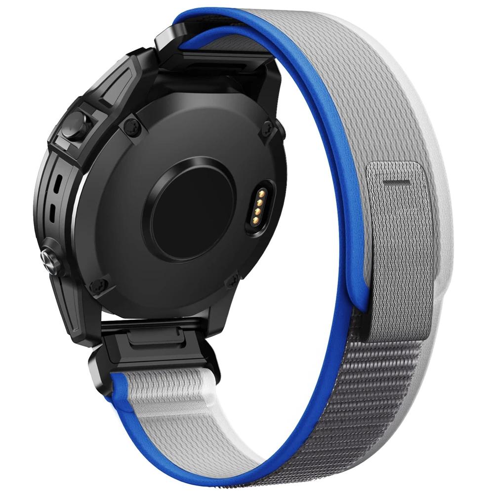 

QuickFit 26mm 22mm Band For Garmin Instinct 3 50mm 45mm Strap For Garmin Instinct 2 Solar 2X E Bracelet Sports Nylon Watchband 1PCS QuickFit 22MM