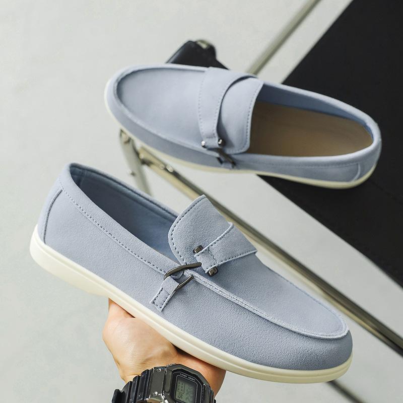 Fashion 2025 Classics Men's Slip on Loafers Lightweight Breathable Flats Non Slip Comfort Daily Casual Soft Sole Outdoor Walking Shoes