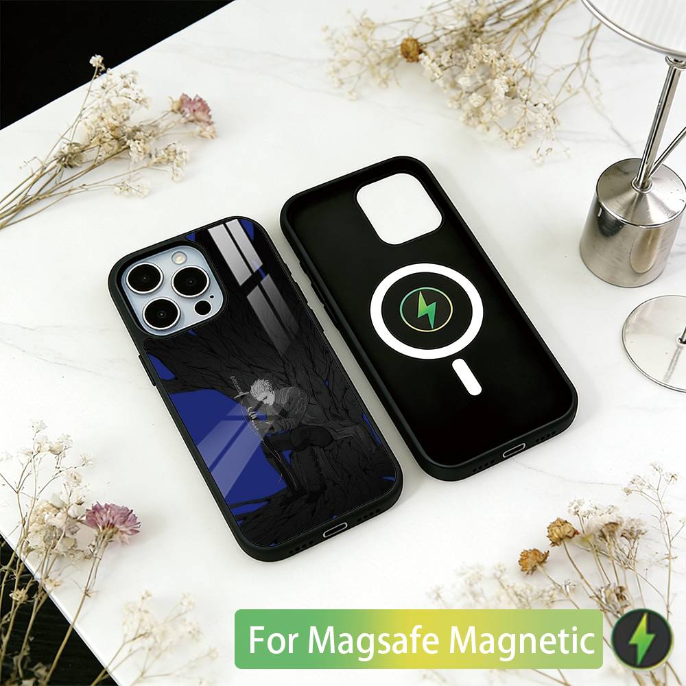 V-Vergil Devil May C-Cry Handyhülle Für iPhone17,16,15,14,13,12,11 Plus,Pro Magnetisch Für Magsafe Kabelloses Laden
