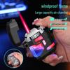 Oupao 921 Windproof Transparent Luminous Mecha Lighter