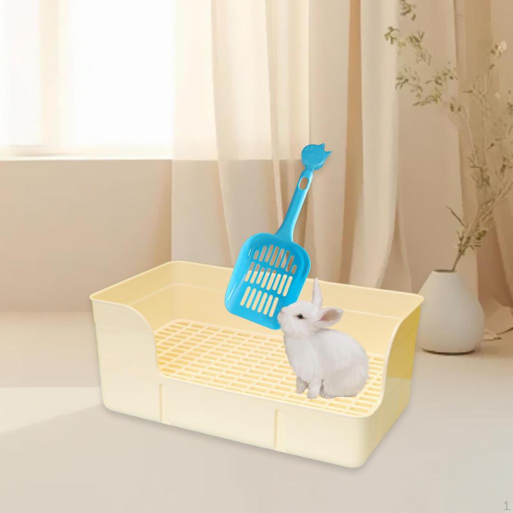 Litter Box for Pet Rabbits And Small Animals with Pee Tray