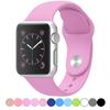 Silikonový řemínek pro Apple Watch pásek 40 mm 44 mm 45 mm 41 mm 38 mm 42 mm 49 mm pásek náramek iWatch series 3 4 5 6 se 7 8 ultra