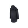 Under Armour Parka Down 2.0 s potlačou loga v jednofarebnom prevedení, Ležérna teplá páperová bunda s kapucňou pre ženy, Vonkajšie oblečenie, Čierna 1372649-001