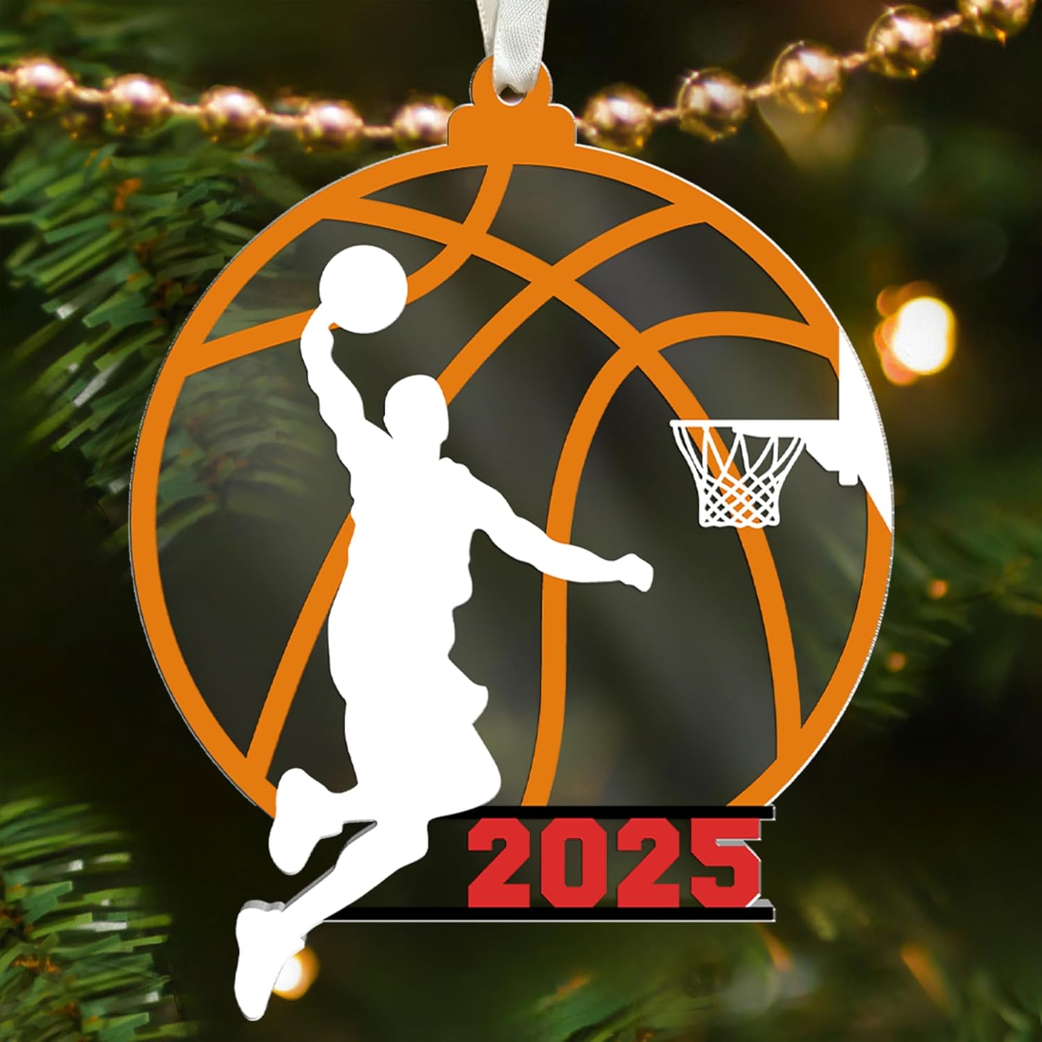 Basketball Ornaments - Basketball Gifts for Men, Teenagers, Teenage Boys, Players, Team, Coach - Sports Team, Sports Lovers Gifts for Women Men -