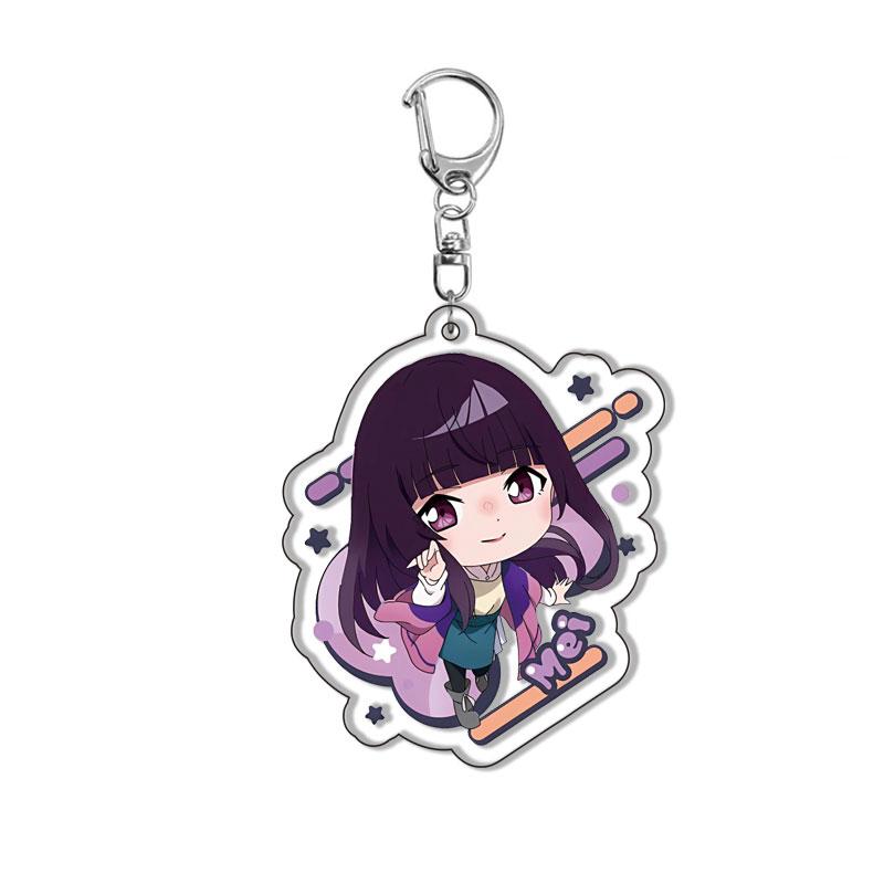 

Jellyfish Can t Swim In The Night Anime Keychain For Mero Seto Kim Anouk Kiui Watase Kano Yamanouchi JELEE 6 cm