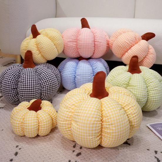 Cuscino a Zucca Decorazione Autunnale Halloween Cuscini Morbidi in Peluche Cuscino Morbido per Divano Camera da Letto Regali Autunnali del Ringraziamento
