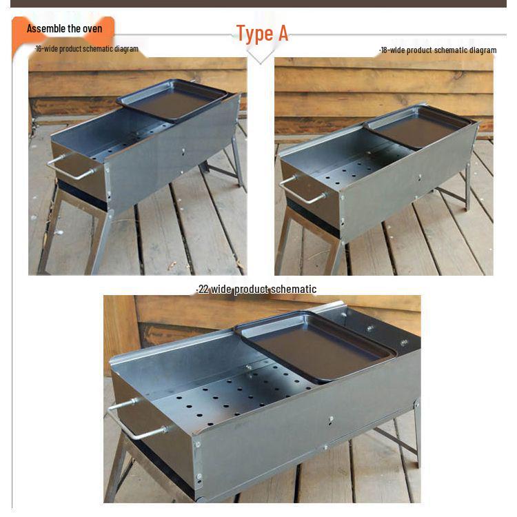 Rectangular Non-Stick Baking and Grill Pan for Oven, Bread, and Cake