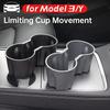 Cup Holder for Tesla Model 3 Y Highland Center Console Storage Box Armrest Organiser Non-slip Insert Phone Holder Accessories