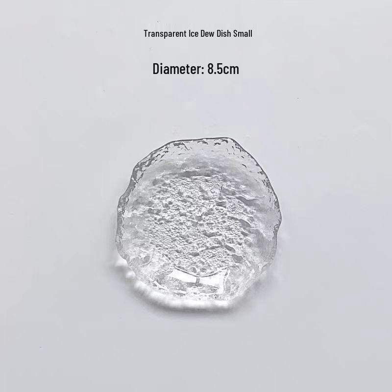 

Элегантная стеклянная фруктовница: Изысканная хрустальная тарелка для закусок для дома, бара и KTV