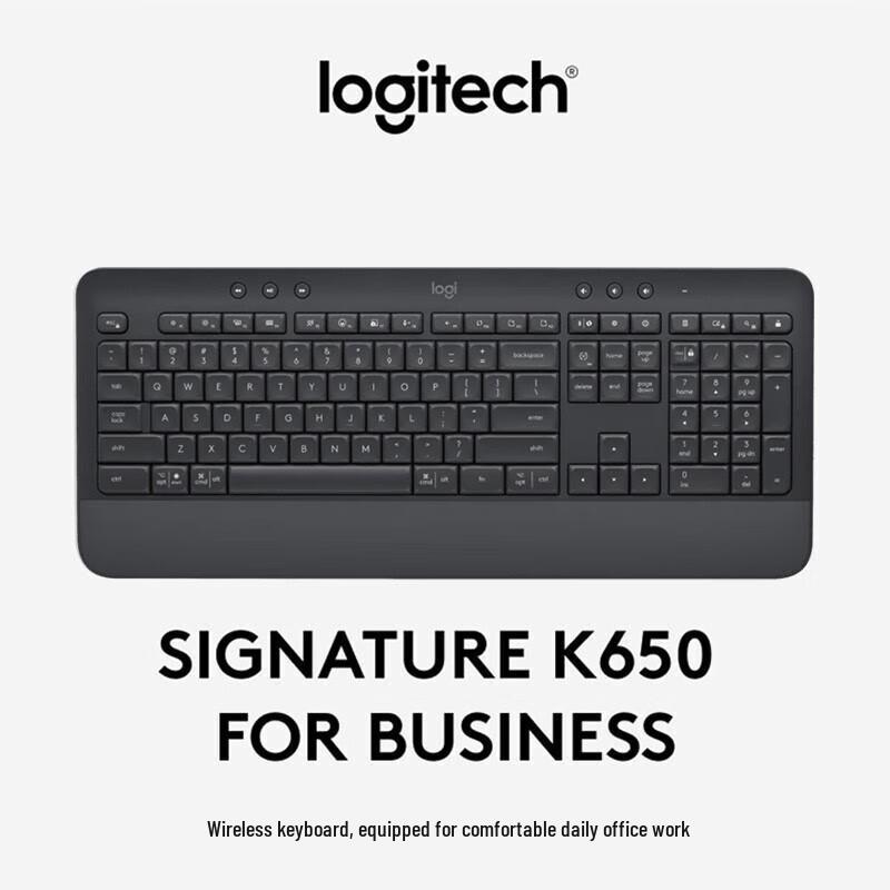 Logitech K650 Wireless Bluetooth Keyboard