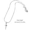 Fashion Cross Star Pendant Necklace Clavicle Chain Choker Necklace Jewelry